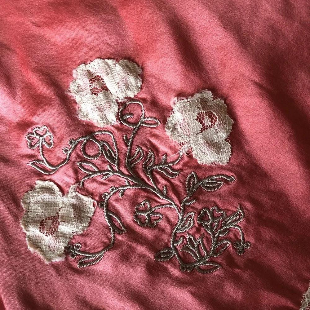 EK Designs Vintage 100% Silk Cami - Picture 4 of 8